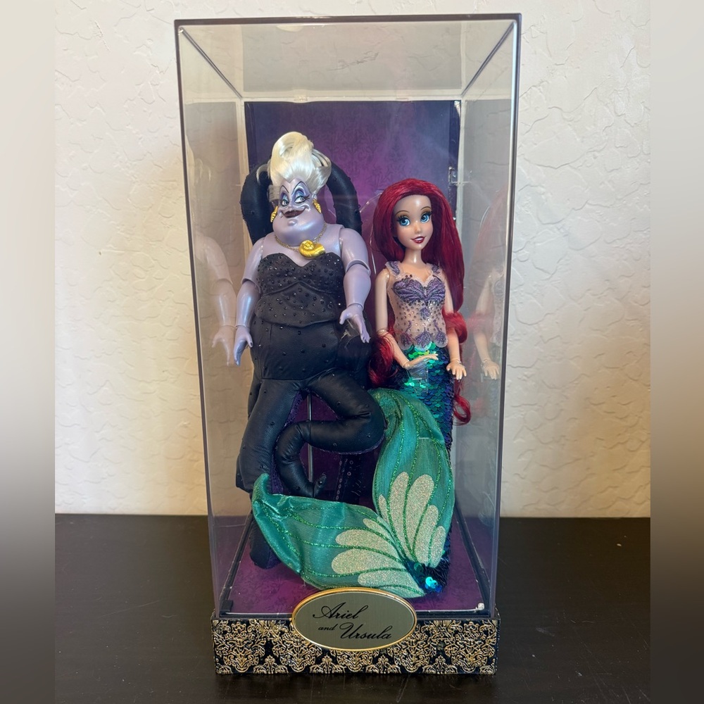 Disney Designer Collections Fairytale Ariel and Ursula doll set